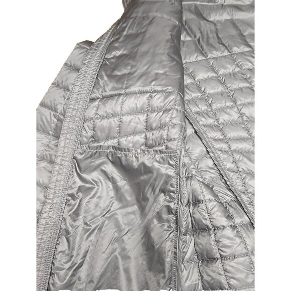 The North Face Women’s Silver Thermoball Jacket Lightweight Quilted Outerwear L - Picture 8 of 12